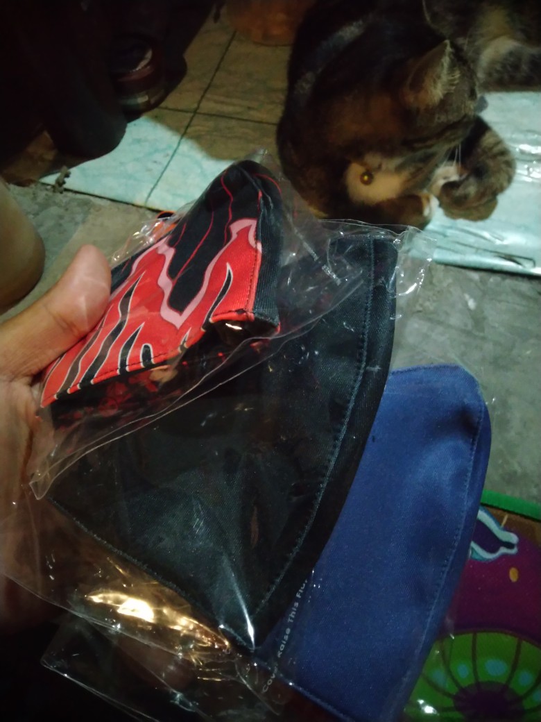 Masker Kain 2 Ply Korea Dewasa & Anak Miami Heat Nba Batik