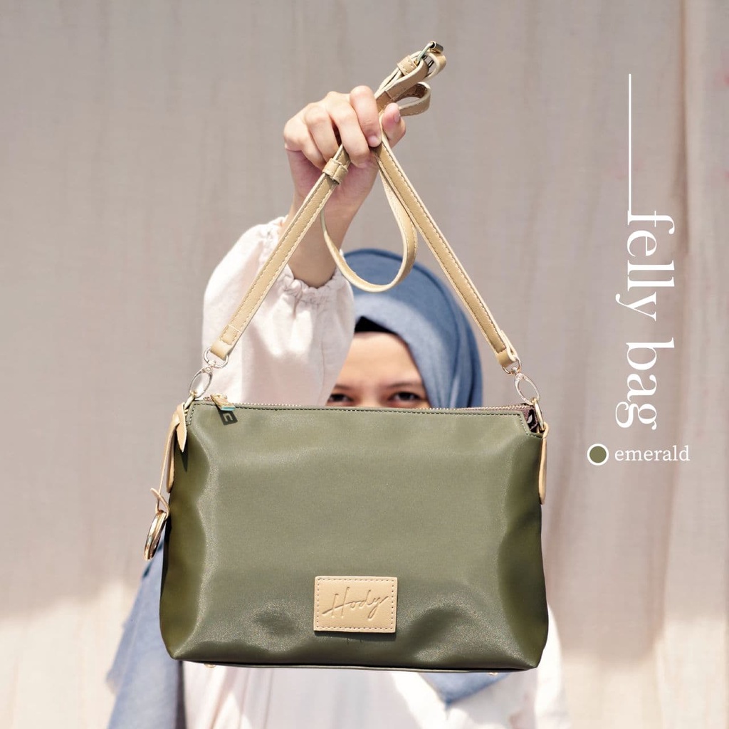 Hody Felly Sling Bag Quality Premium - Tas Selempang Wanita Waterproof - Simple Bag Waterproof