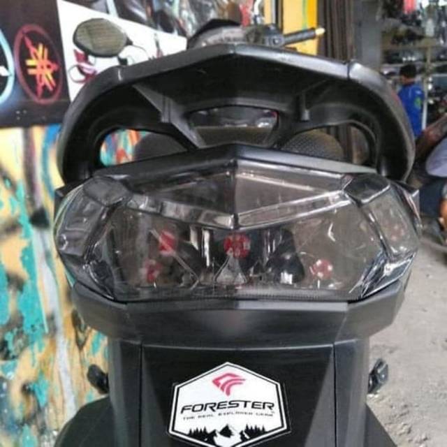 MIKA SMOKE VARIO MIKA LAMPU REM BELAKAN VARIO 150 2015 2016 2017 VARIO 125 LED 2012 - 2017