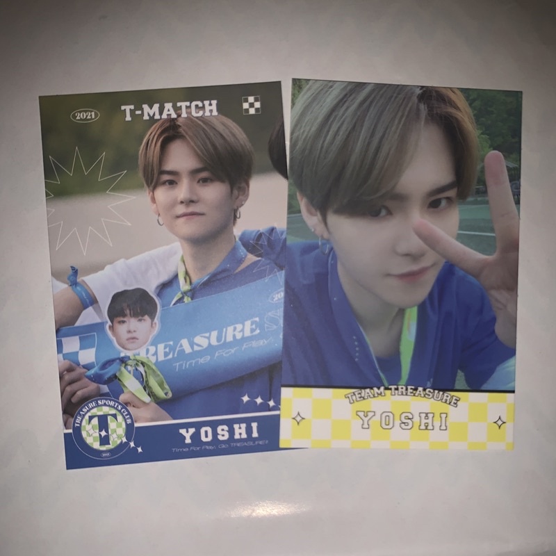 treasure tmatch md yoshi set (BOOKED).