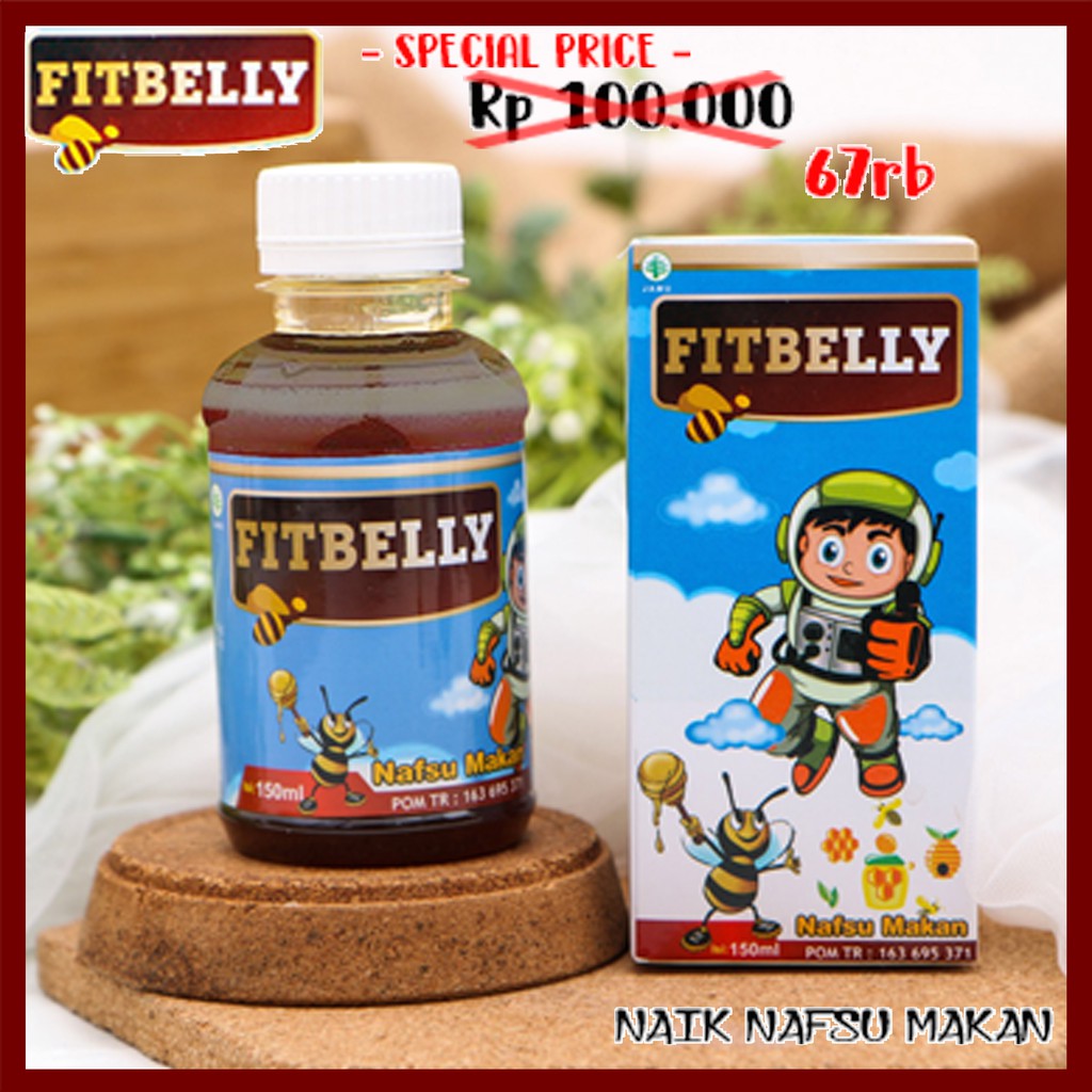 Fitbelly Nafsu Makan Penggemuk Badan | Shopee Indonesia