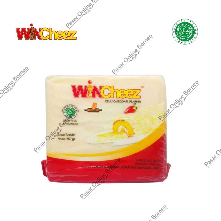 

Keju Chedaar Olahan Wincheez Kemasan 250 Gram