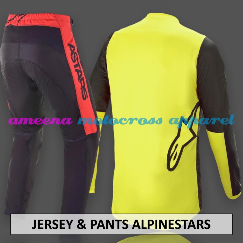 Jersey Custom Nama - Jerseyset Stelan - Jersey Celana Motocross - Jerseyset Stelan - Jersey Trail - Jersey Pants MX Adventure - Jersey Premium -AS017