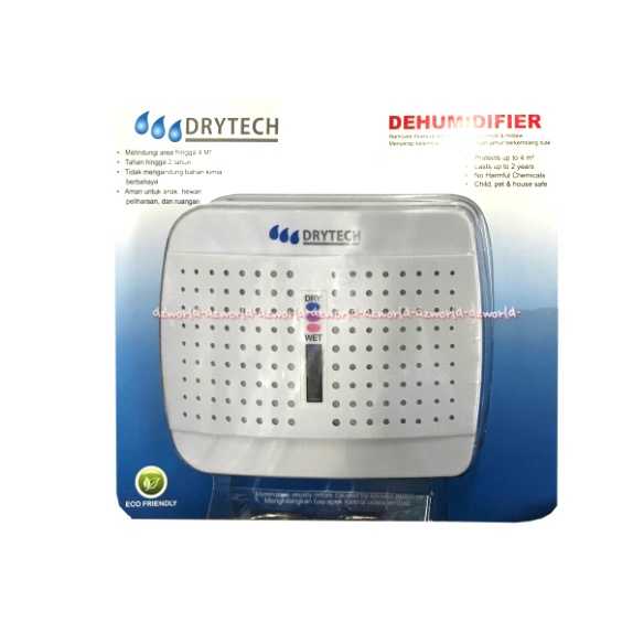 Drytech Dehumidifier Penyerap Lembab Dan Mencegah Jamur Melindungi Area Hingga 4 Meter Dry Tech Dehu Midifier Bisa Di Charge Recharge Serap Lembab