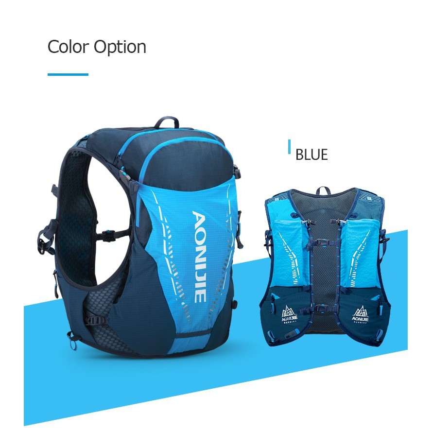 AONIJIE C9103 10L BACKPACK TAS LARI Trail hiking marathon vest