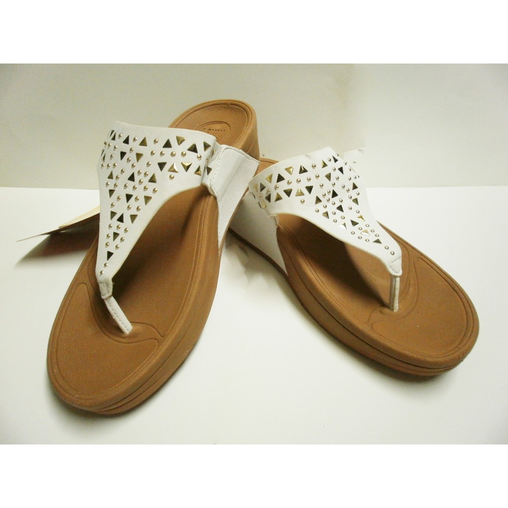 FITFLOP CAMEL WHITE COKLAT