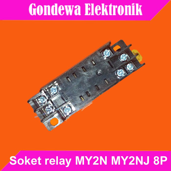 Soket relay MY2N MY2NJ 8 pin