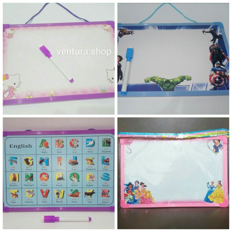 

(COD)PAPAN TULIS ANAK KARAKTER FREE SPIDOL