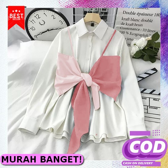 Kemeja Wanita Import , Kemeja Kotak Kotak Wanita, Kemeja Wanita Korea  Cod | Outfit Termurah Magno
