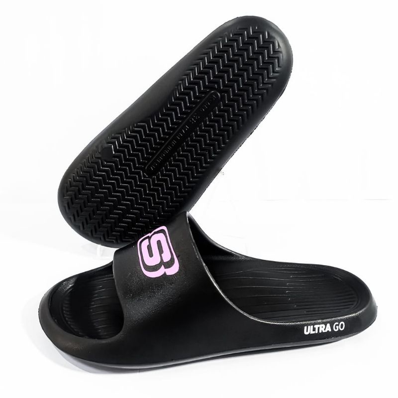 Sandal Wanita Slop Skechers Sendal Cewek Anti Slip