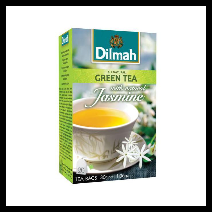 

Hot Sale Dilmah Green Tea Jasmine - Teh Celup - Envelope 20S
