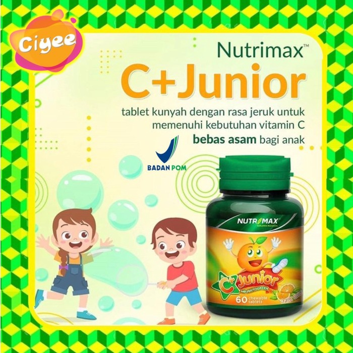 Ciyee.. Nutrimax C+ Junior 60S / Vitamin C Anak Vit Anak -