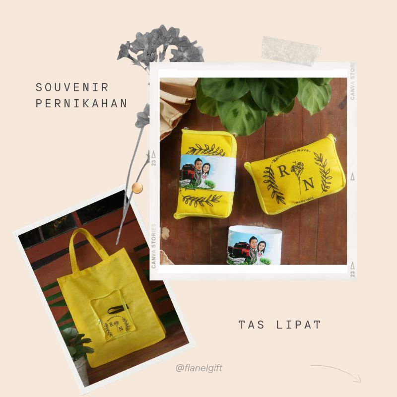 

Tas Lipat Souvenir Tebal Dengan Sablon