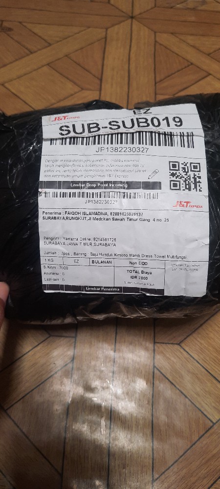 Baju Handuk Kimono Mandi Dress Towel Multifungsi