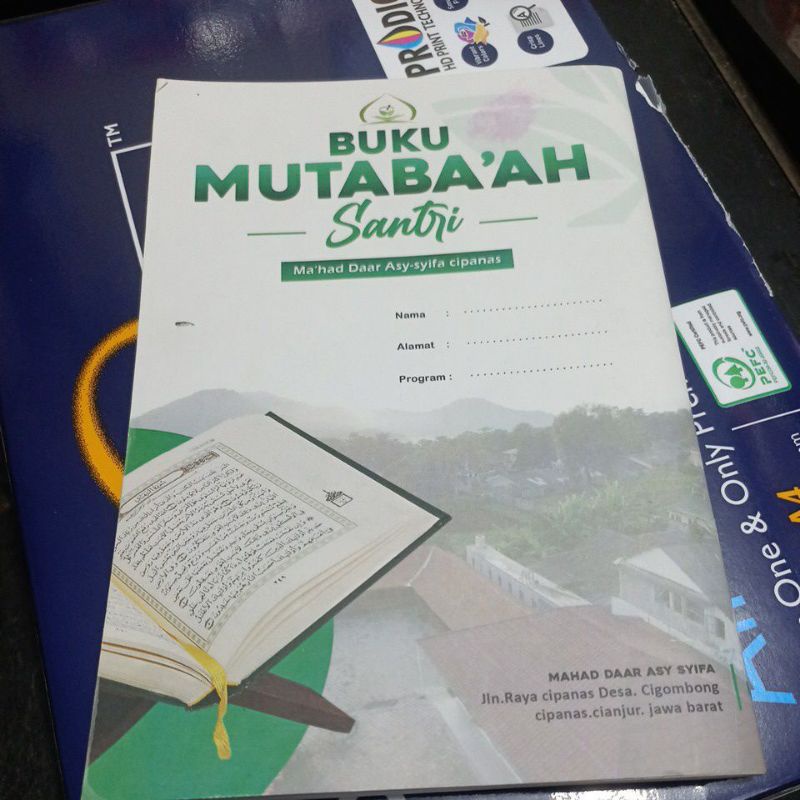 

pesenan thedoyone BUKU MUTABA'AH SANTRI