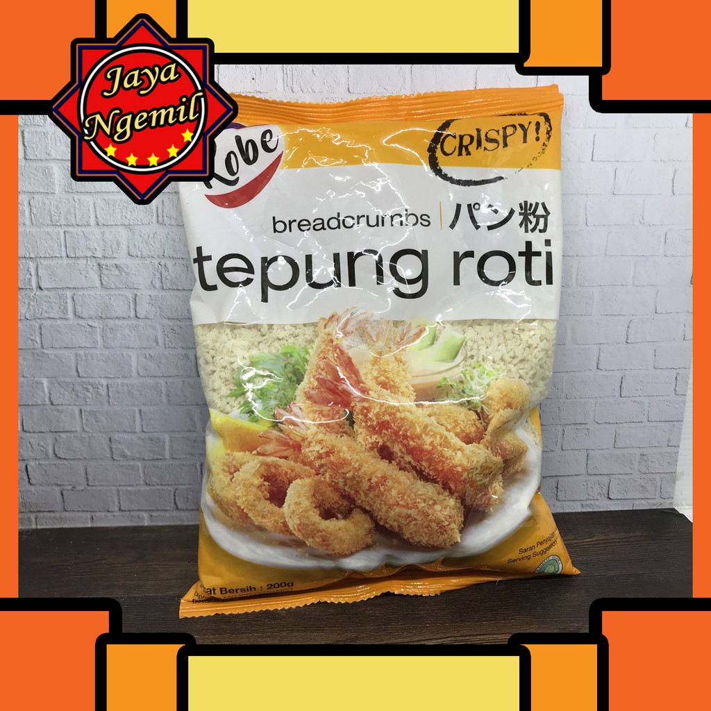 

Kobe Tepung Roti/Tepung Panir/Bread Crumbs 200gr