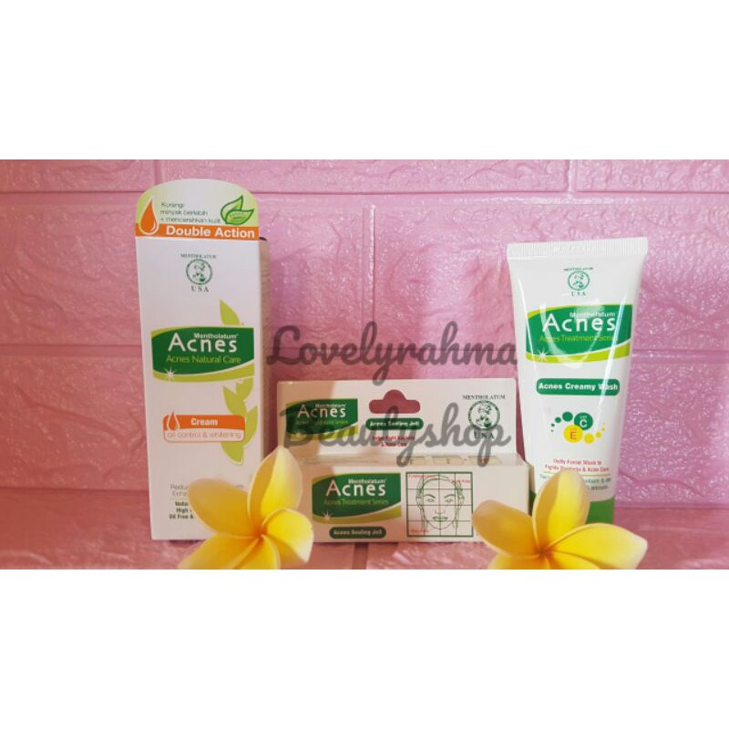 Paket acnes  jerawat 3in1 Hemat