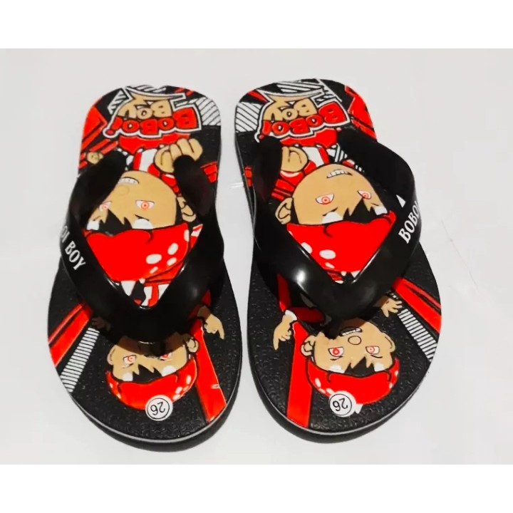 Sandal jepit spons anak laki laki motif boboi