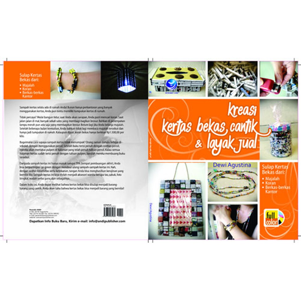 

Kreasi Kertas Bekas Cantik & Layak Jual