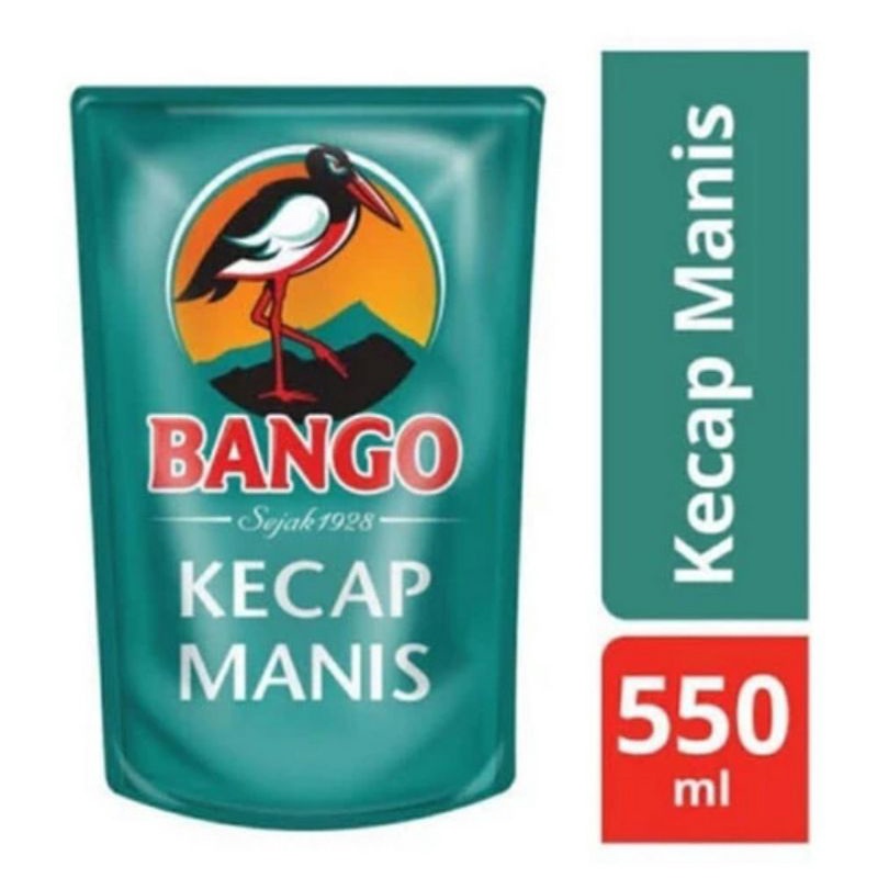 

kecap Manis Bango refil 550ml