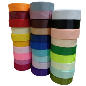 

Pita Grossgrain Polos 1 inch 2,5 cm per Roll Pita Gross grain Pita Kado Pita suvenir