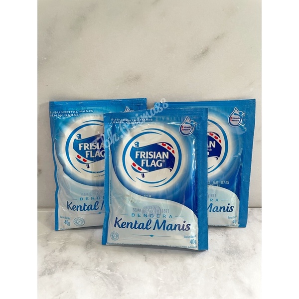 

Susu Kental Manis Sachet / SKM Frisian Flag 40gr / Susu Bendera