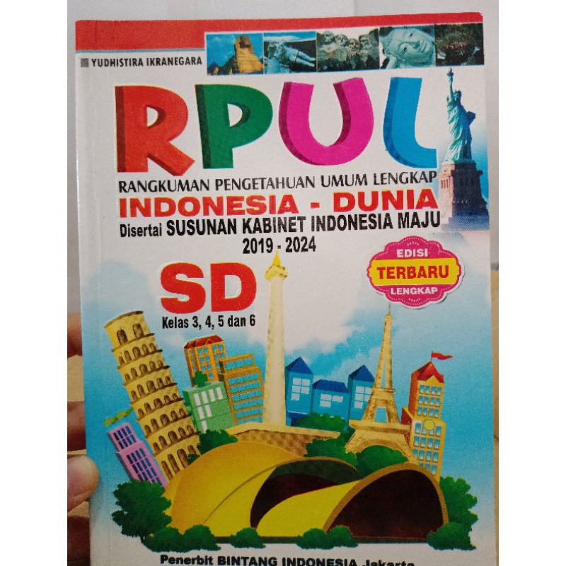 Buku RPUL Indonesia-Dunia Edisi Terbaru(2019-2024)