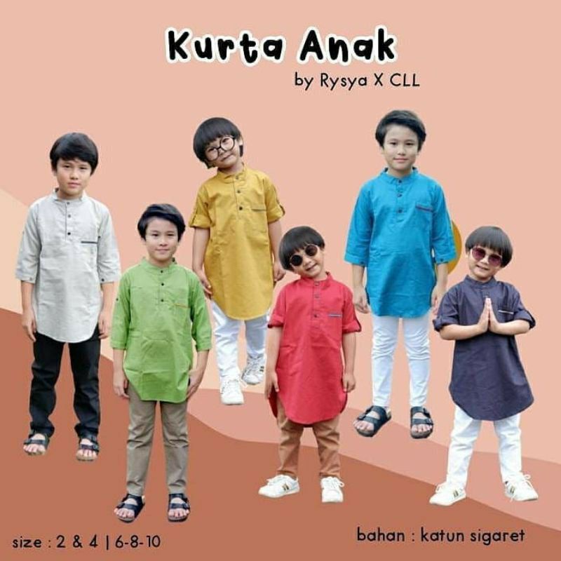 KOKO KURTA TURKY RYSYA KIDS BAHAN CIGARET