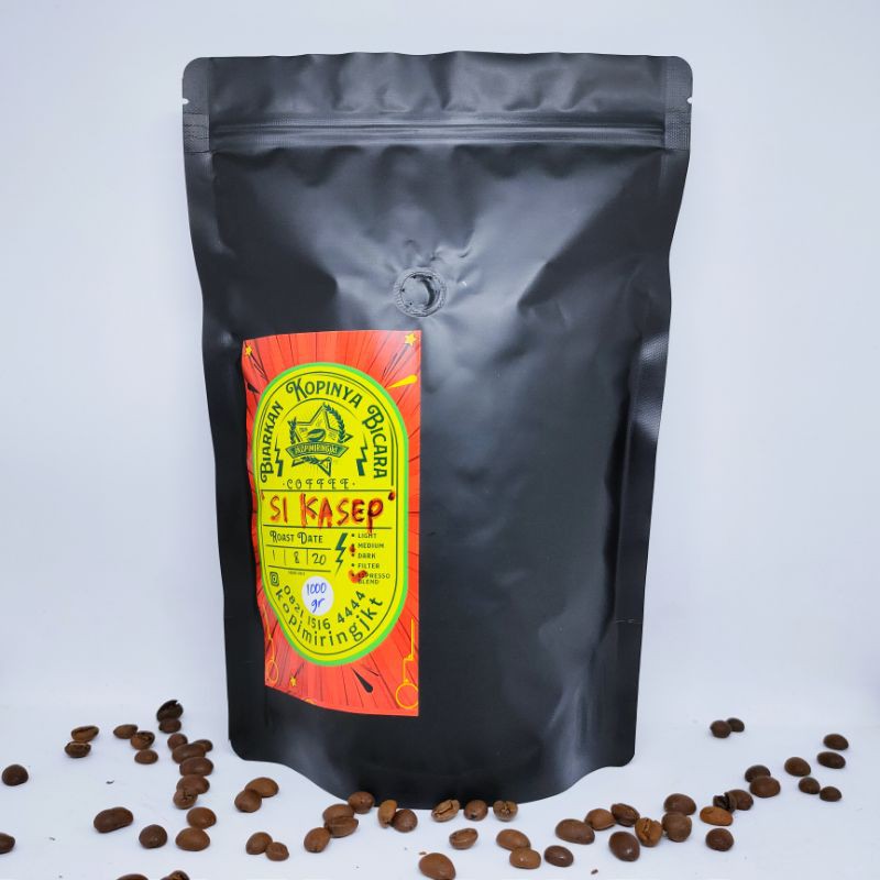 

SI KASEP Espresso Blend 500gr / KOPIMIRING JAKARTA / House Blend / Espresso / Kopi / Murah / Enak