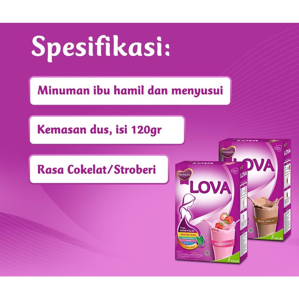 Prenagen Lova Susu Ibu Hamil dan Menyusui 120gr