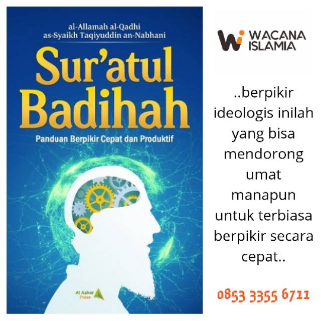 Sur'atul Badihah Panduan Berpikir Cepat dan Produktif Buku Islam Murah