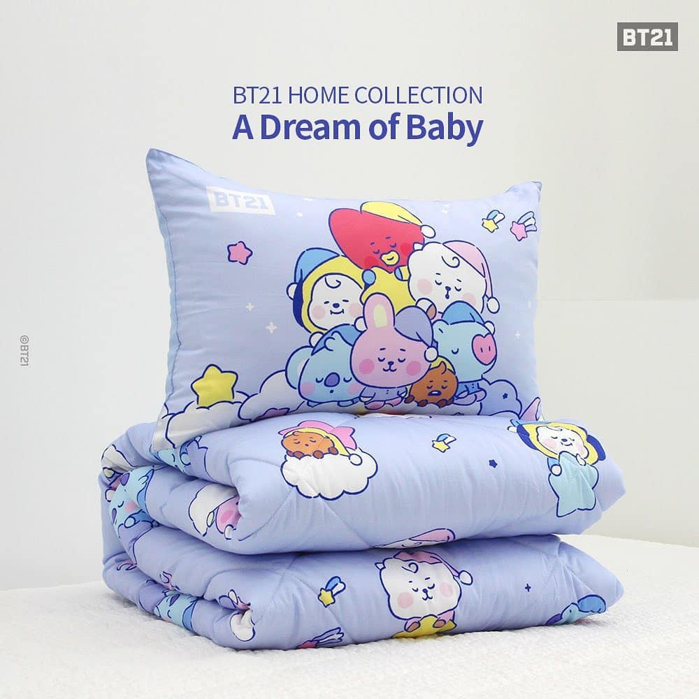 Bantal persegi panjang / Bt21 microfiber bedding terbaru ukuran 60 x 40 cm