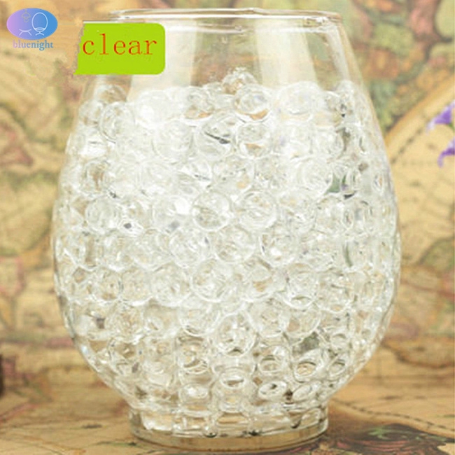 Lanlan Water Gel Beads Pearls Sooper Beads Decoration Vase Filler For Vase Filler Candles Wedding Shopee Indonesia