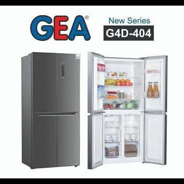 GEA Kulkas Side by side 4 Pintu G4D 404 / G4D404 INOX