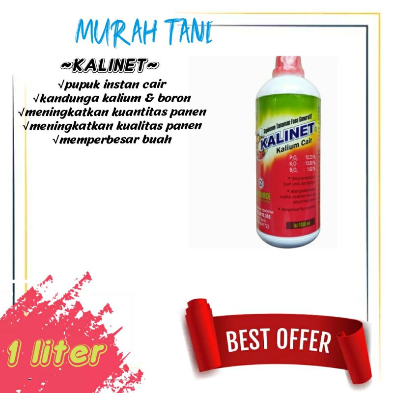KALINET 1 LITER KALIUM CAIR