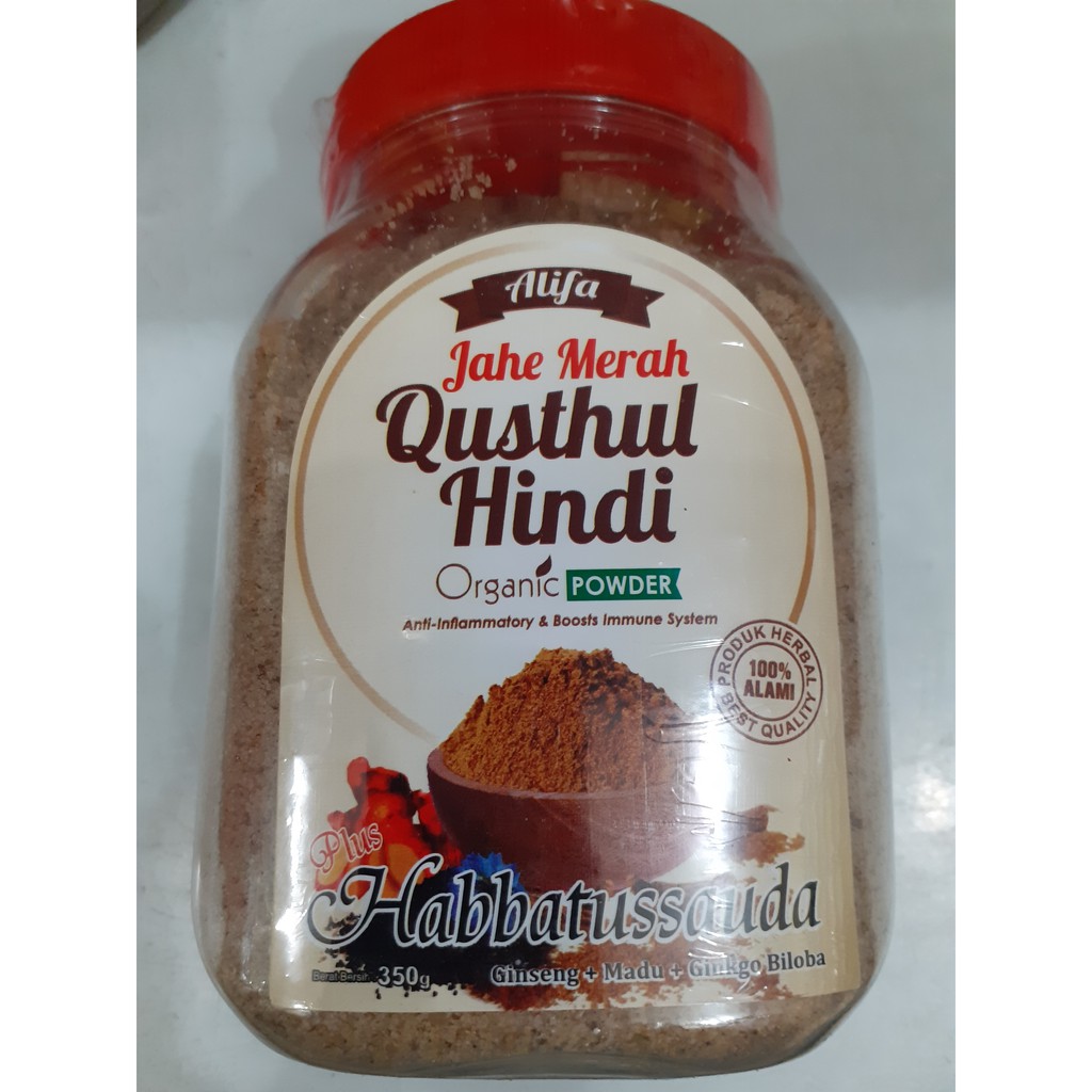 

JAHE MERAH SUPER QUSTHUL HINDI PLUS HABBATUSSAUDA INSTANT