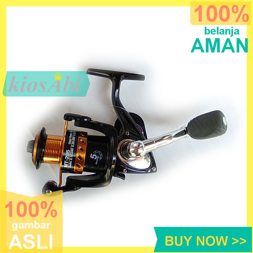 REEL GOLDEN FISH METANIUM 205