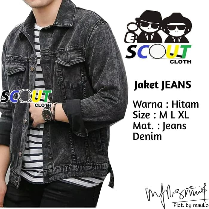 jaket jeans lokal