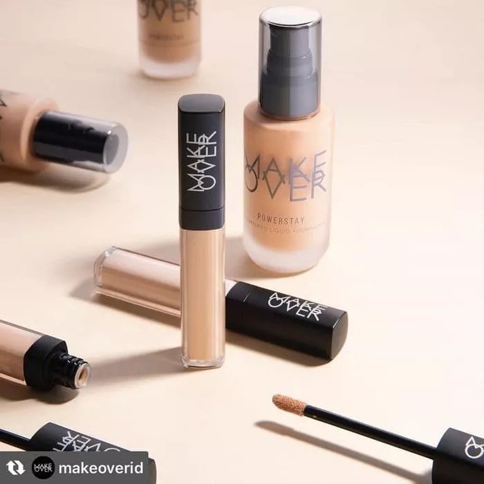 ❤ jselectiv ❤ MAKE OVER POWERSTAY Total Cover Liquid Concealer | Concealer/Konsiler MAKE OVER