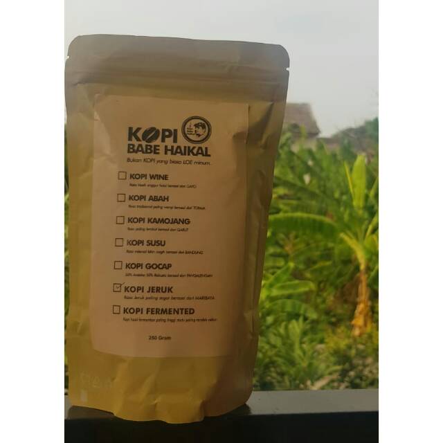 

Kopi Babe Haikal - Kopi Jeruk