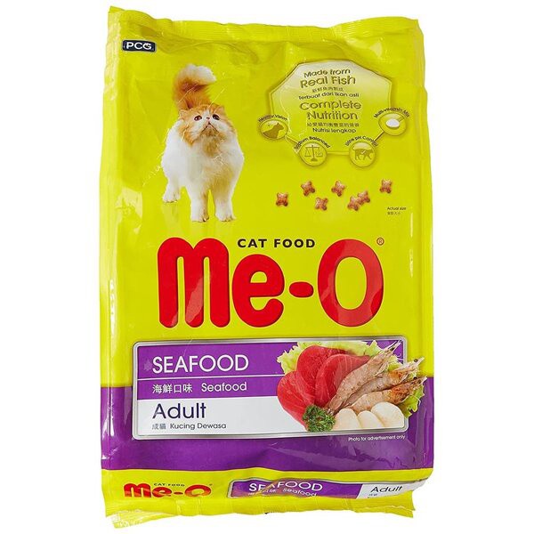 Makanan Kucing Me-O Meo Seafood Adult Freshpack 1.2kg 1.2 kg Sea Food