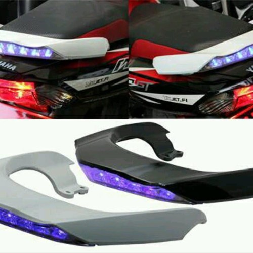 Behel mio j + lampu led,mio gt,soul gt