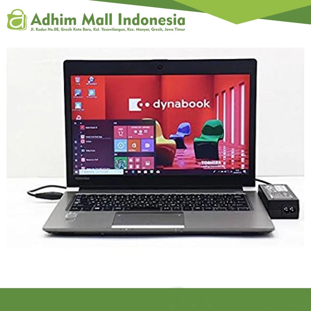 Laptop Toshiba Dynabook R63 Ram 8gb SSD 256gb CORE i5 GEN 6 ( SECOND )