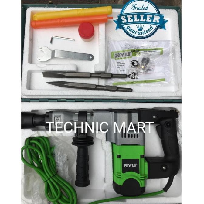 Tekiro RYU Jack Hammer Mesin Bor Bobok RDH 15 (Makita/Bosch/Dewalt)