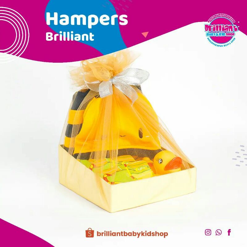 

Hampers Brilliant Kado/Hadiah Untuk Bayi Laki-laki Newborn
