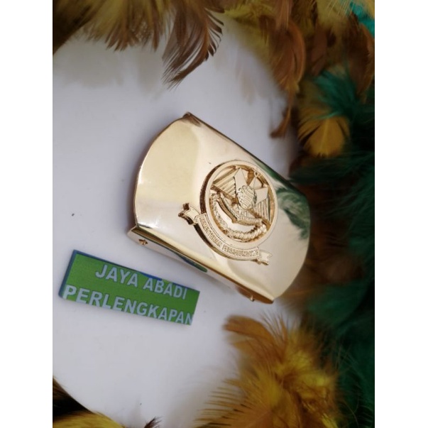 Kepala Gesper Sabuk Dishub Motif/ Polos