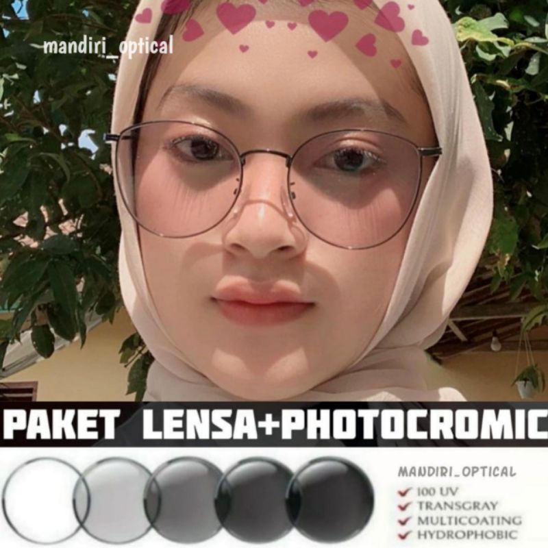 kacamata wanita (paket frame+lensa photocromic) GRATIS lensa minus | kacamata Antiradiasi | cat eye | kacamata antiradiasi | kacamata wanita | kacamata murah | kacamata 6073 | kacamata Photocromic | kacamata cat eye photocromic | kacamata fashion |cat eye