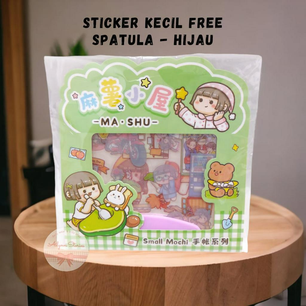 Sticker Momo free Spatula / Sticker DIY Momo Spatula