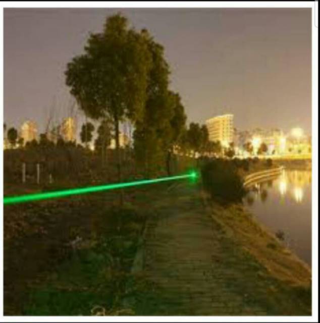 Green Laser pointer 303 rechargeable baterai