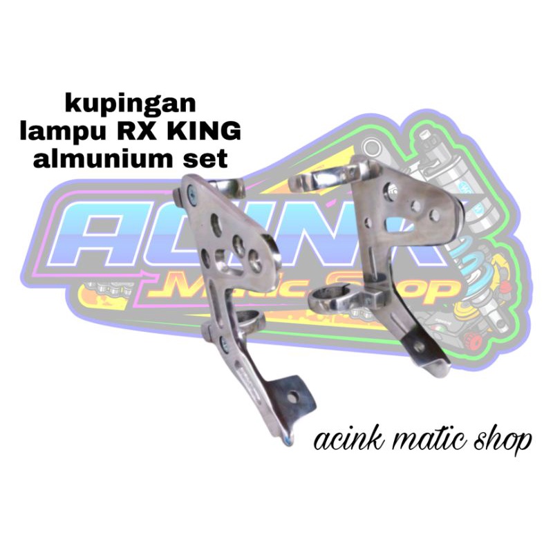 Breket Bracket Lampu Cnc Copy Bpro Dudukan Lampu Bpro Set Tulang RX KING